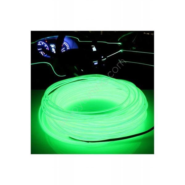 Araç İçi Neon Aydınlatma Yeşil 1 Metre - Image 1