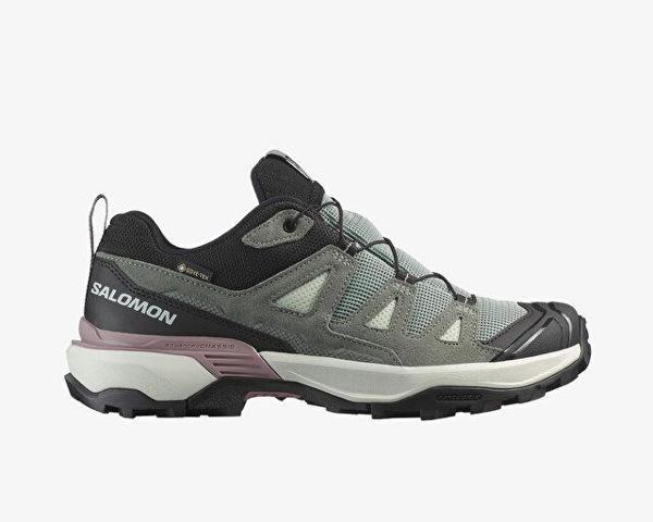 Salomon X Ultra 360 Leather Gore-Tex Kadın Outdoor Ayakkabısı L47863500 Haki - Image 1