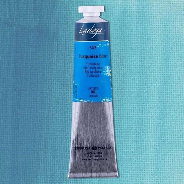 Supertrend Ladoga Yağlı Boya 46 ml. 507 Turquoise Blue - Image 1