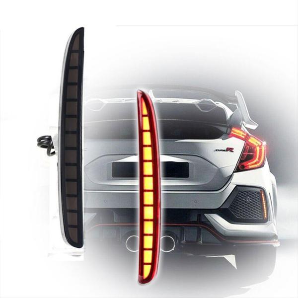 Honda Civic Fc5-Fk7 2016-2020 Type-R Arka Reflektör Ledi Hareketli - Image 1