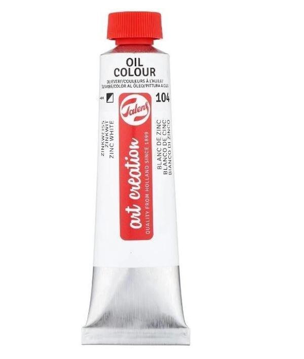 Supertrend Art Creation Yağlı Boya 40 ml. 104 Zinc White - Image 1