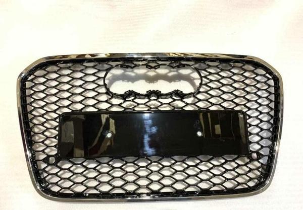 Audi A6 2012-2015 Panjur S6 Krom/Nikelaj Çerçeve - Image 1