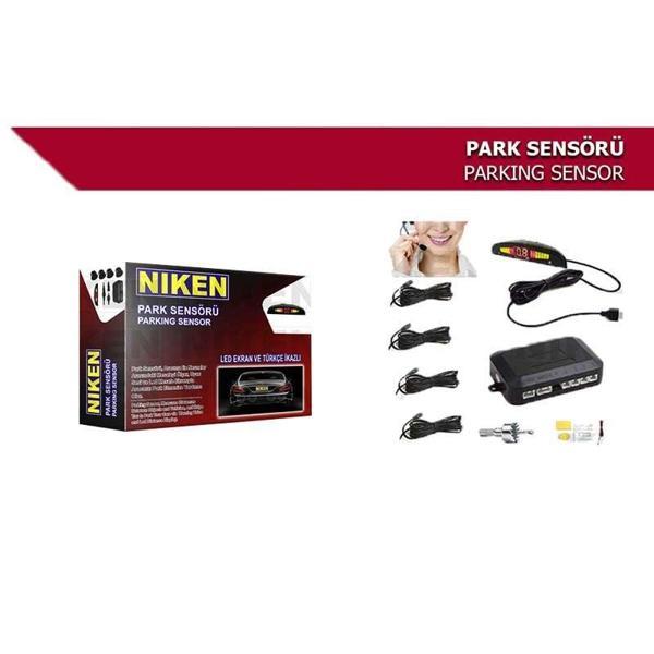 Park Sensörü Led Ekran Ve Türkçe Uyarı Beyaz - Image 1
