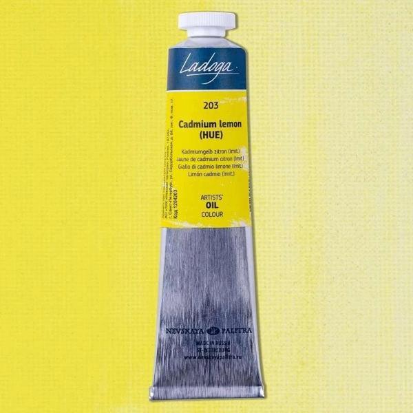 Supertrend Ladoga Yağlı Boya 46 ml. 203 Cadmium Lemon (Hue) - Image 1