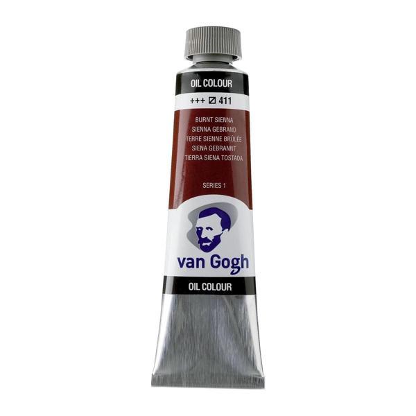 Supertrend Van Gogh Yağlı Boya 40 ml. 411 Burnt Sienna - Image 1