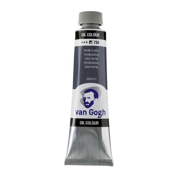 Supertrend Van Gogh Yağlı Boya 40 ml. 708 Payne's Grey - Image 1