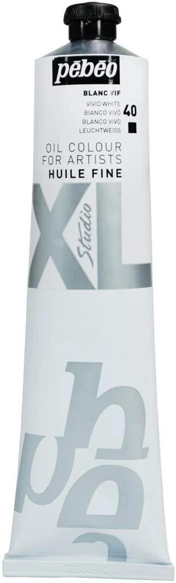 Supertrend Huile Fine XL Yağlı Boya 200 ml. 40 Vivid White - Image 1