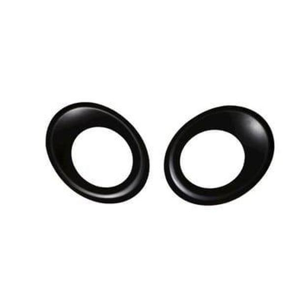 Volkswagen Amarok 2010-2016 Arası Uyumlu Sis Far Çerçeve Kaplaması Sağ ve Sol Set Siyah Renk - Image 1