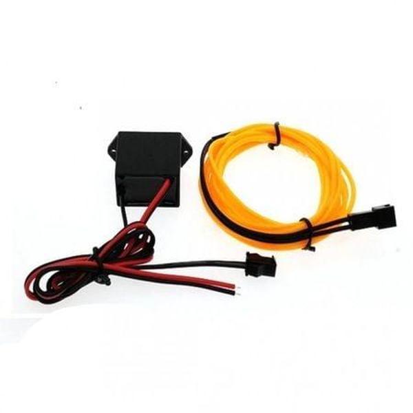 Araç İçi Neon Aydınlatma Sarı 3 Metre - Image 1