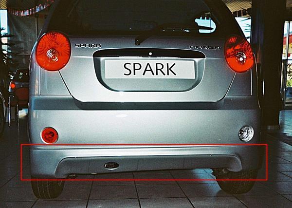 Chevrolet Spark Arka Tampon Eki - Image 1