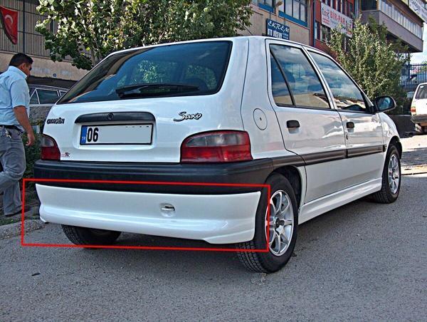 Citroen Saxo Arka Tampon Eki - Image 1