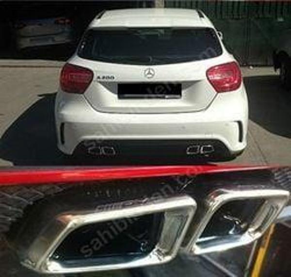 Mercedes Amg W176 Uyumlu Kare Egzoz Ucu - Image 1