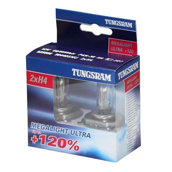 Tungsram H4 Beyaz Işık Ampul Takım 12V 5000K - Image 1