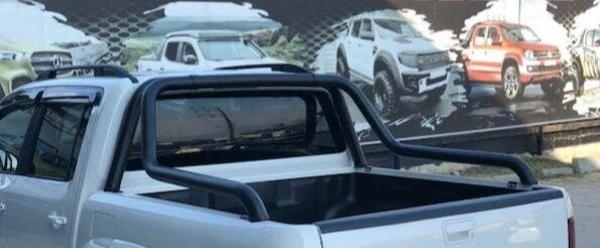 Mitsubishi L200 2007-2019 Canyon (Black) Siyah Roll Bar AQM4WD - Image 1