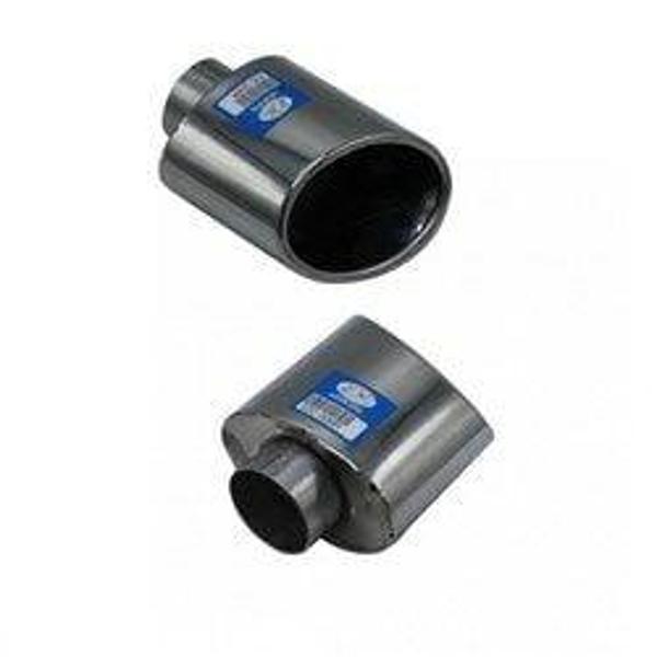 Üniversal Egzoz Ucu 120x80 Eko Oval Açılı Sağ Çıkış 020-006R - Image 1