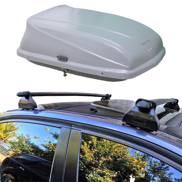 Fiat Panda 2003-2012 Ara Atkı + Port Bagaj 250 Lt Gri - Image 1