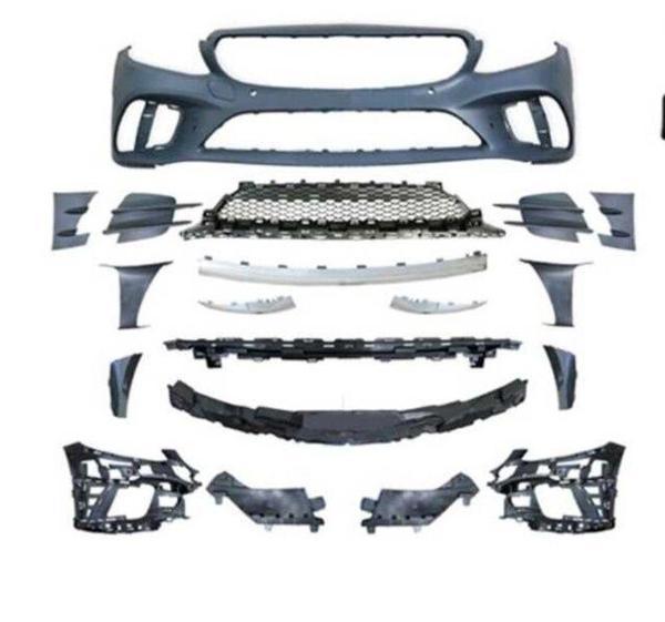 Mercedes W205 C Serisi Uyumlu Makyajlı Amg Ön Tampon - Image 1