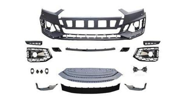 Audi A5 2012-2015 İçin Uyumlu Rs5 2017+ Facelift Ön Tampon ve Panjur Set - Image 1