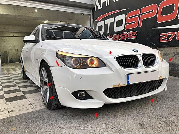 Bmw E60 2003-2009 M-Sport Ön Tampon Fiber - Image 1