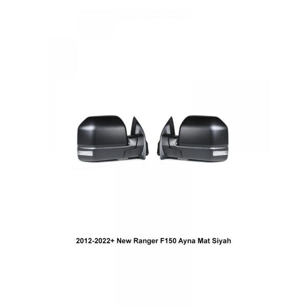Ford Ranger 2012-2022+ F150 Ayna Mat Siyah - Image 1