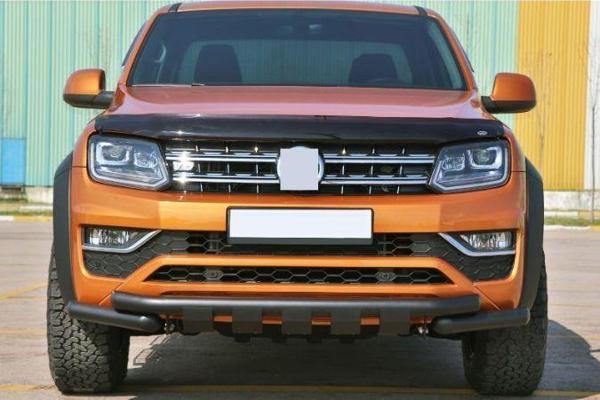 Isuzu D-Max 2006+ Off Road Siyah Ön Koruma Ön Tampon Koruma Demiri Krom Glocity AQM4WD - Image 1