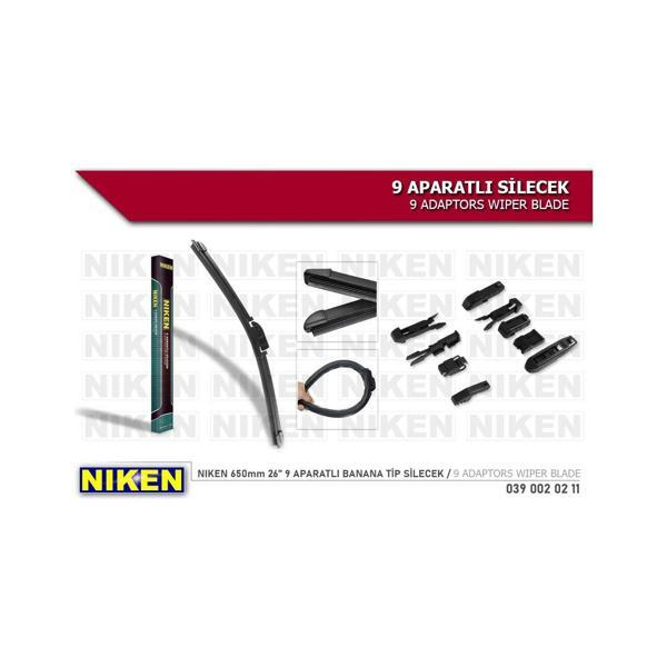 Niken Universal 9 Aparatlı Muz Tip Silecek 22 550 mm - Image 1