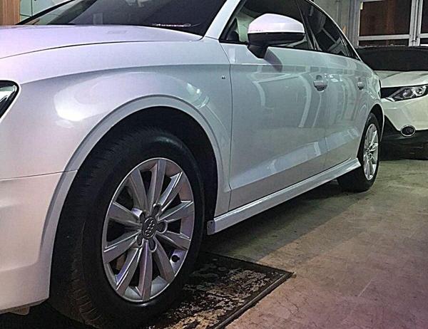 Audi A3 8V 2013-2016 Sedan Sline Yan Marşpiyel - Image 1