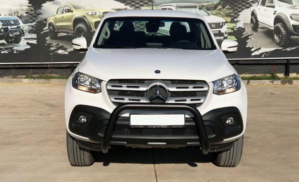 Mercedes X-Class 2017+ Uyumlu Off Road Siyah Ön Koruma Ön Tampon Koruma Demiri Dinamic Plus AQM4WD - Image 1