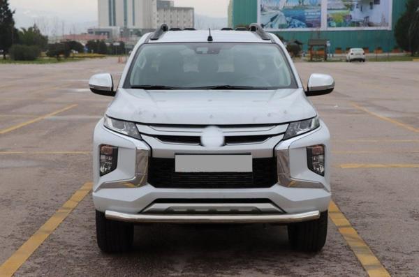 Ford Ranger 206+ Off Road Ön Tampon Koruma Demiri Krom (Tekli Bıyık) AQM4WD - Image 1