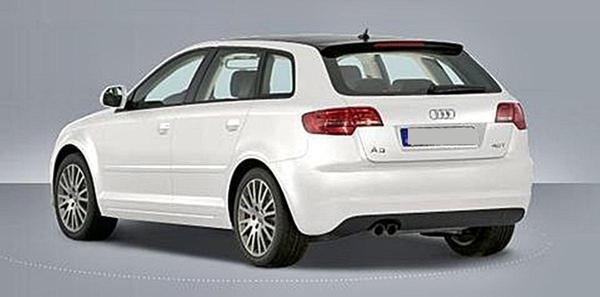 Audi A3 8P 2008-2013 HB Orjinal Tip Difüzör - Image 1