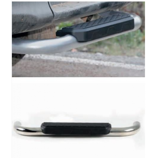 Volkswagen Amarok 2010-2017 Pick-Up Arka Basamak (Saturn Plus Chrome) AQM4WD - Image 1