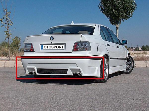 Bmw E36 1991-1998 Arka Tampon Eki - Image 1