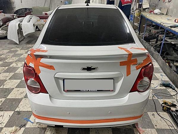 Chevrolet Aveo Sedan Spoiler - Image 1