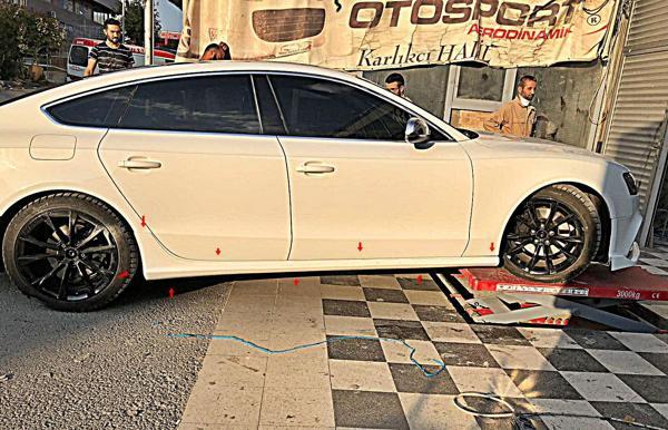 Audi A5 Rs5 Sportback 8T 2009-2012 Marşpiyel - Image 1