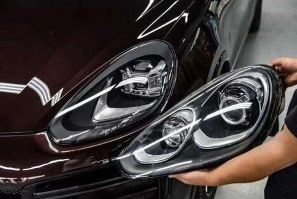 Porsche Cayenne 2014-2017 Uyumlu Facelift Led Far (2018+Görünüm) - Image 1