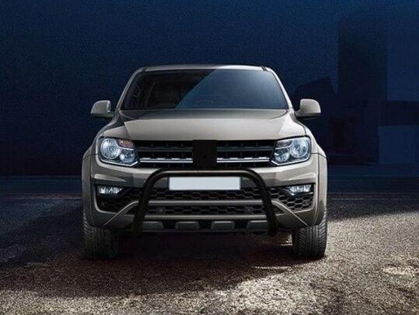 Volkswagen Amarok 2010+ Off Road Siyah Ön Koruma Ön Tampon Koruma Demiri Dinamic Plus AQM4WD - Image 1