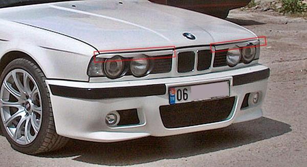 Bmw E34 1988-1986 Far Kaşı - Image 1