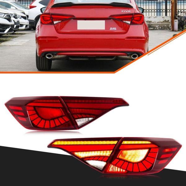 Honda Civic 2022+ FE1 Dragon Led Stop Kırmızı - Image 1