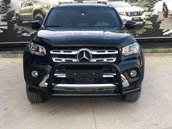 Mercedes X-Class 2017+ Uyumlu Off Road Ön Tampon Koruma Demiri Siyah Face Off AQM4WD - Image 1
