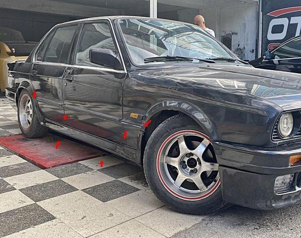 Bmw E30 1983-1991 Kulaklı Marşpiyel - Image 1