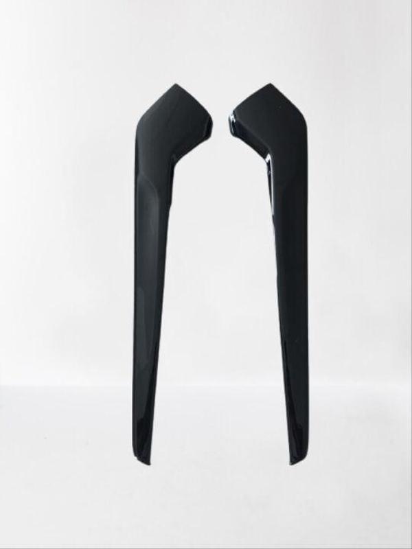 Honda 2022 Civic Vites Kenar Kaplama 2 Parça - Piano Black - Image 1