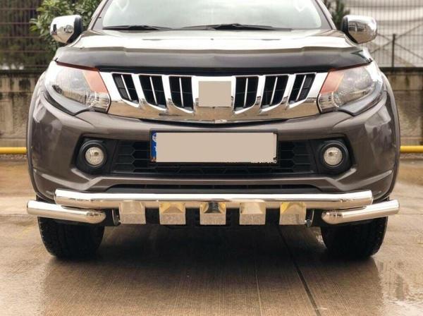 Toyota Revo 2006+ Off Road Krom Ön Koruma Ön Tampon Koruma Demiri Krom Glocity AQM4WD - Image 1