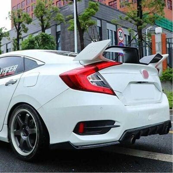 Honda Civic Fc5 2016-2020 İçin Uyumlu Bagaj Üstü Spoiler M Model - Image 1