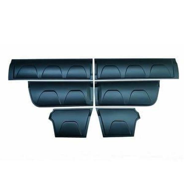 Volkswagen Amarok 2010-2020 Arası Uyumlu Kapı Koruma Kaplaması Gövde Koruması 6 Parça İthal Ürün - Image 1