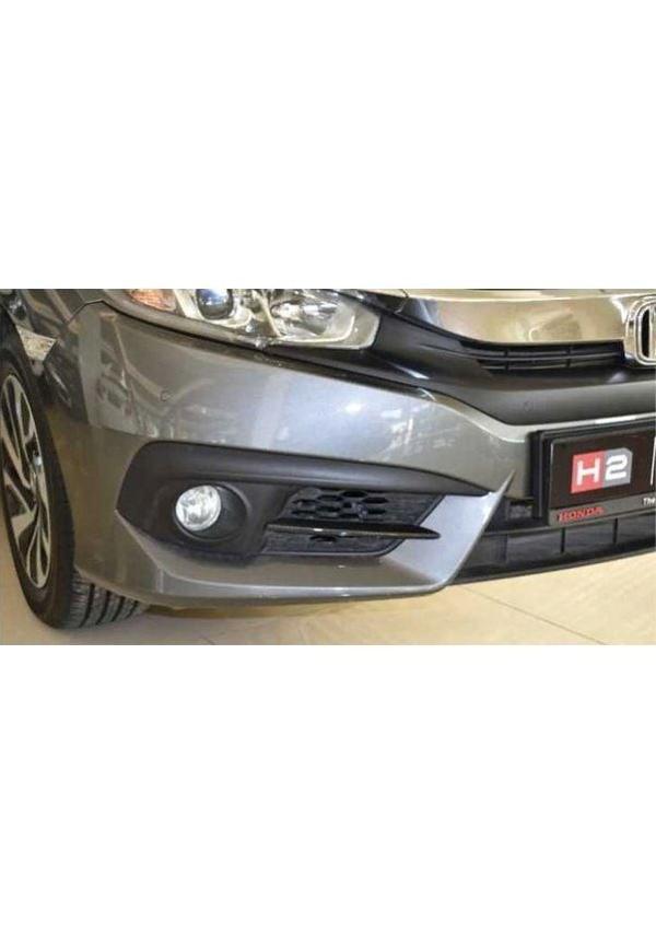 Honda Civic FC5 2016-2020 Ön Sis Orta Çıta Piano Black - Image 1
