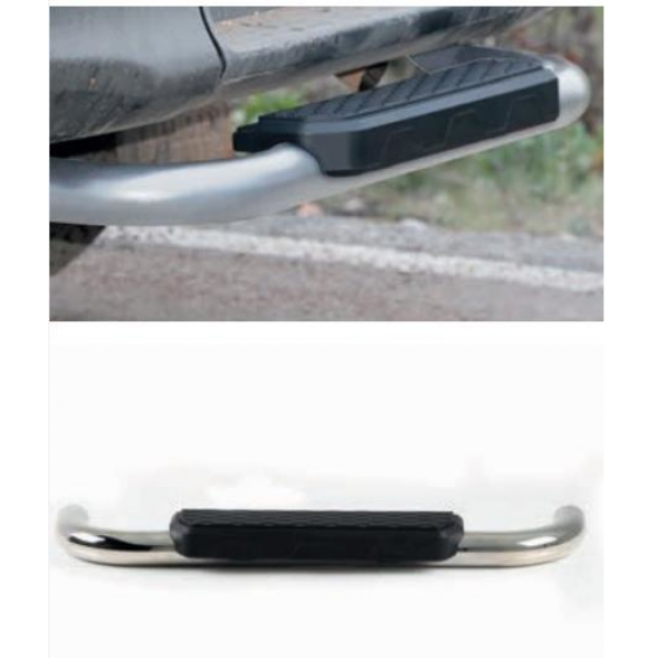 Nissan Navara 2010-2016 Pick-Up Arka Basamak (Saturn Plus Chrome) AQM4WD - Image 1