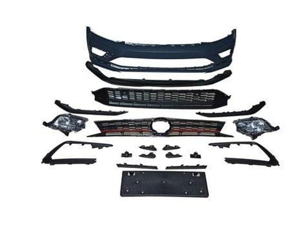 Volkswagen Jetta GLİ 2015+ İçin Uyumlu Ön Tampon Panjur Set - Image 1