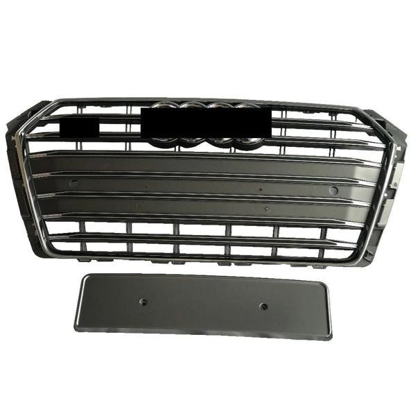 Audi A4  2015+ Uyumlu S Krom/Gri Panjur - Image 1