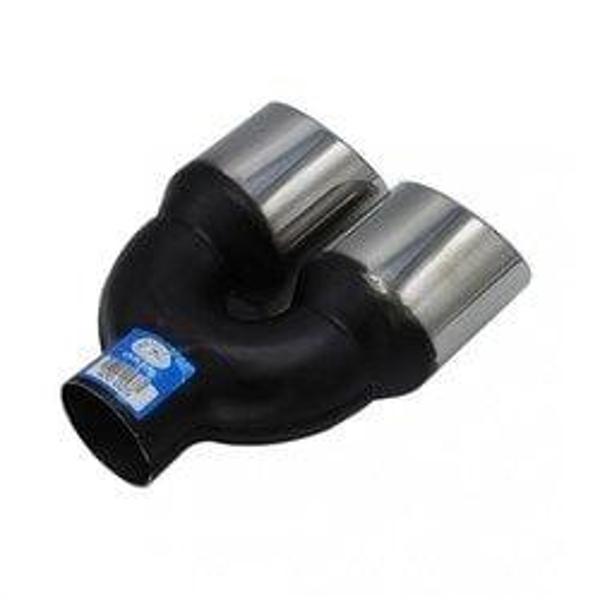 Üniversal Egzoz Ucu 90X100 Çiftli Eko Açılı Çıkış 020-025 - Image 1