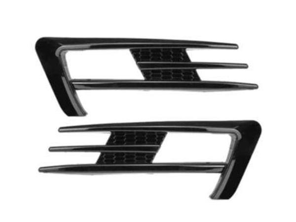 Volkswagen Golf 7 2012-2016 İçin Uyumlu GTI Ön Tampon Bıçakları - Piano Black - Image 1